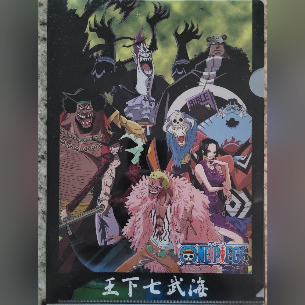 Anime One Piece File Folder Office Supply